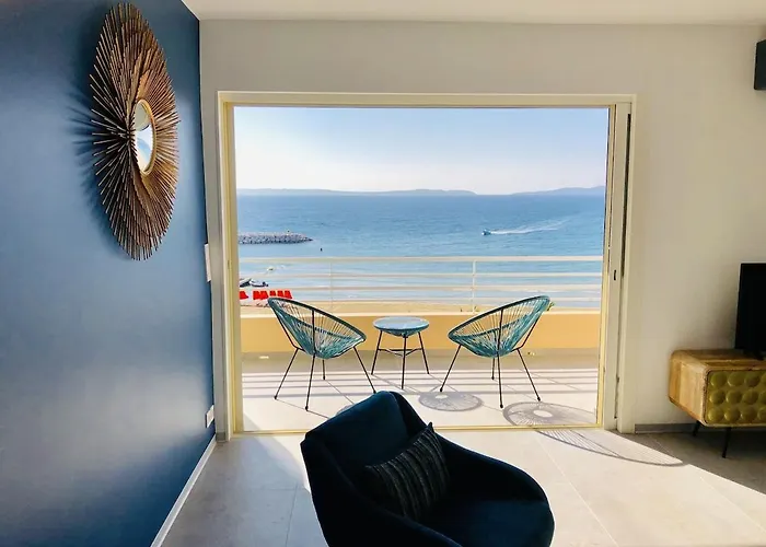 Apartman T3 Front De Dernier Etage Vue Petit Havre De Paix Pour Vos Emplacement Unique Vue Panoramique A 180 Degres Pour Ce T3 En Face De La Front De Vue Sur Les Iles 5 Et Dernier Etage Avec Ascenseur